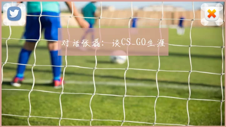 对话张磊：谈CS_GO生涯